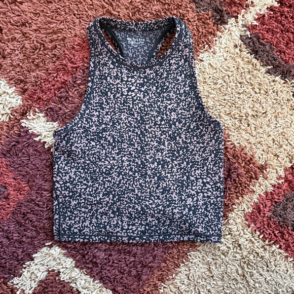 Athleta Shanti Crop Tank Jacquard size XS - Picture 2 of 9